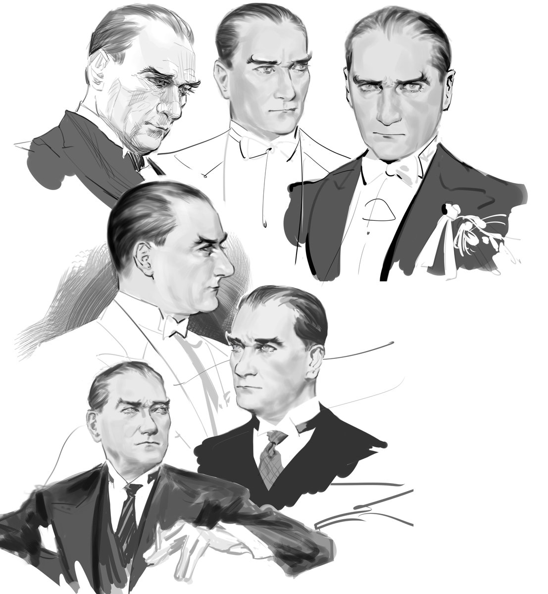 Shuelain157498's tweet photo. Atatürk'ün yüzünü uzun uzun araştırdım ve net bir sonuca vardım: Adam kelimenin tam anlamıyla kusursuz bir yakışıklı https://t.co/bqXrUvcyW1