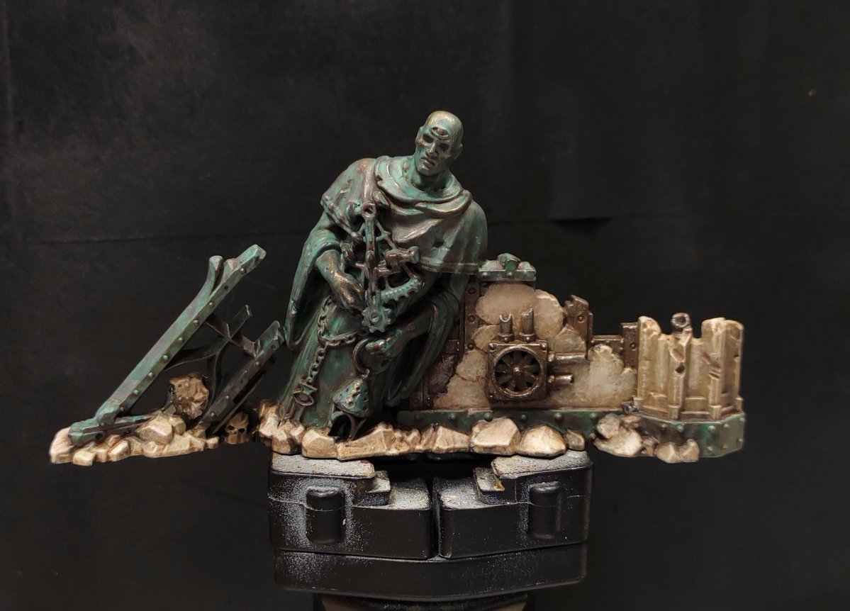 MadLarkin92's tweet photo. Test piece for some terrain i should stop procrastinating https://t.co/SA7C4mUOMk