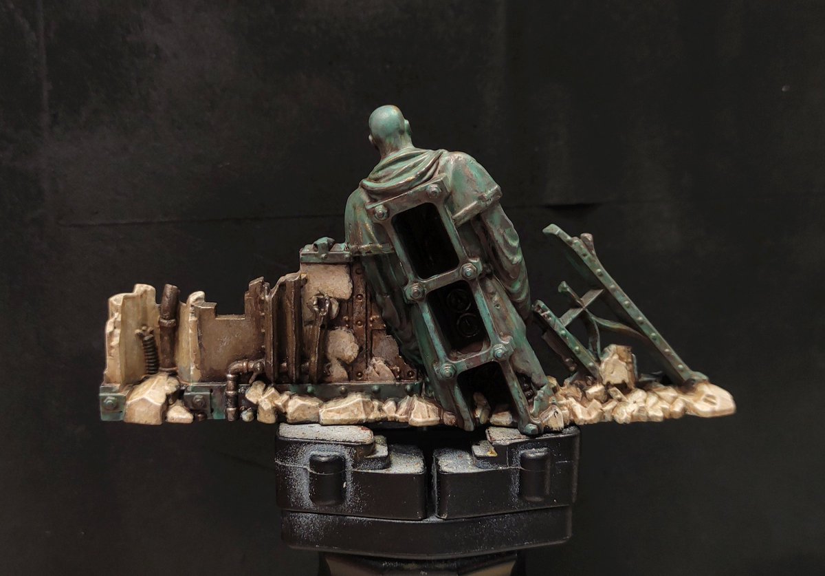 MadLarkin92's tweet photo. Test piece for some terrain i should stop procrastinating https://t.co/SA7C4mUOMk
