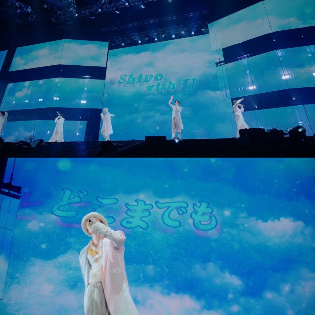 2fZu6's tweet photo. 【Shine with U 最高の瞬間】 https://t.co/ahp4amSj96