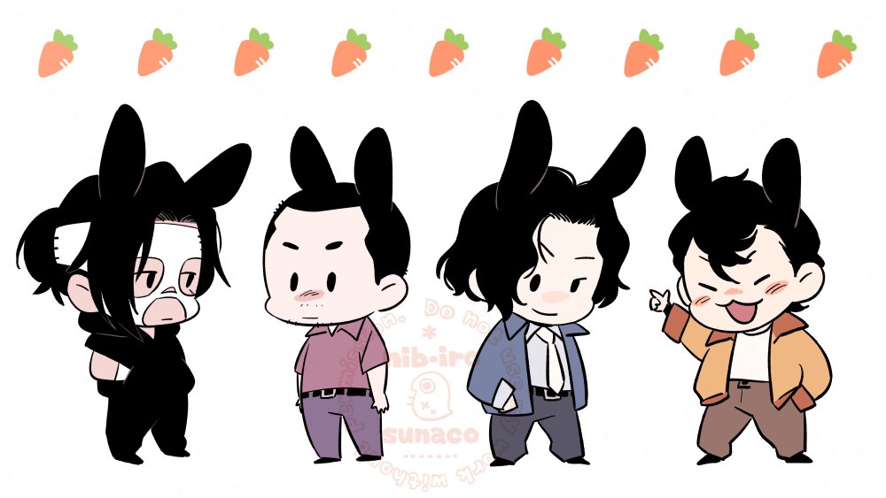 sunanecco's tweet photo. 🐰🐰🐰🐰 https://t.co/zQjyUGz1AX