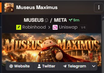 MuseusMaximus's tweet photo. Dex is now live!  Next step: Burning dev supply 🔥 https://t.co/ilHLsHUdJF