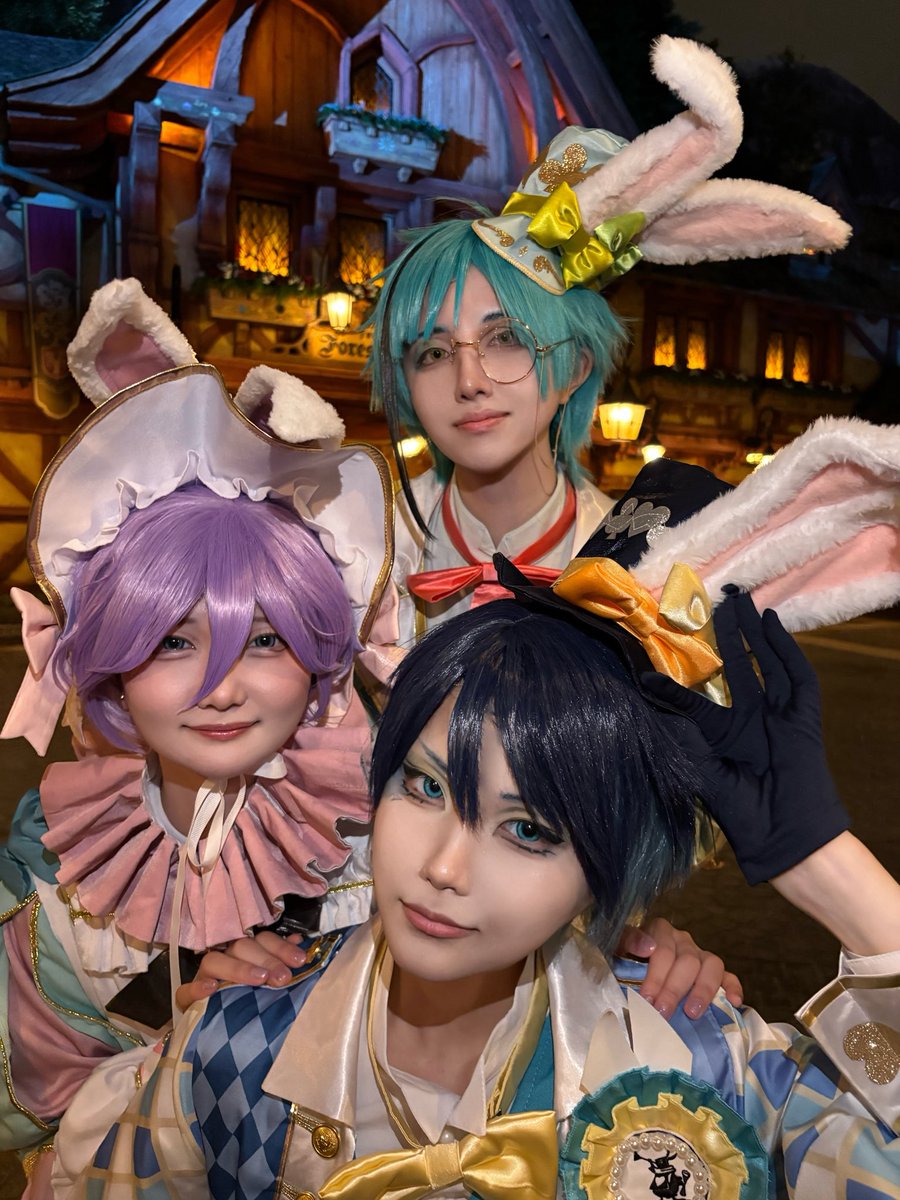 kyouu_cos's tweet photo. 今日ラビットフェスwithアリスでインパしてました🐇
たくさんの方とお写真撮れて楽��かった！

 #Dハロ仮装  #ツイステDハロ https://t.co/zJBepQs7Kn