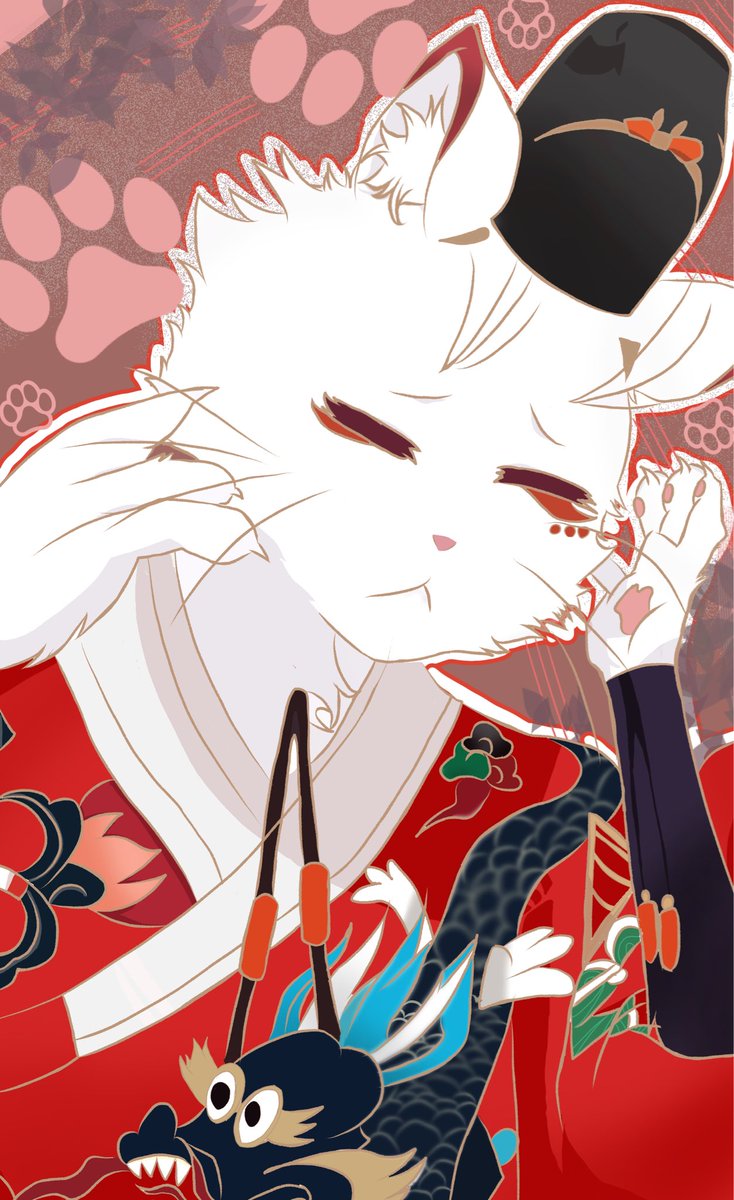 nyabu0212's tweet photo. 「紫禁・御猫房〜紫禁城猫警備室〜」の
ソウビを描きました〜！！🐱
先行生配信めっちゃ面白かったです！
（特に最後のニャーのところｸﾞﾍ（（殴
アニメが楽しみで待ちきれない…(,,> <,,)
 #イラスト好きと繋がりたい
 #猫警備室 #イラスト https://t.co/Tek4NvIgFg