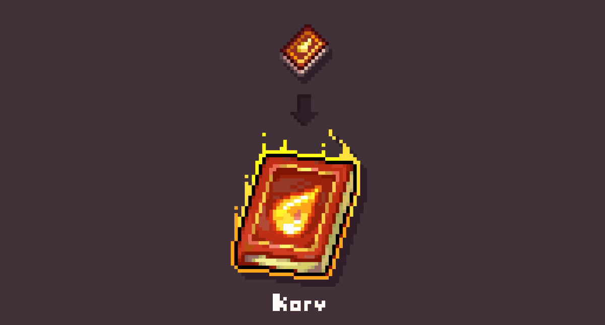 KoryPxl's tweet photo. hardmode spell book terraria resprite
#pixelart #ドット絵 https://t.co/4uHLpOTvEf