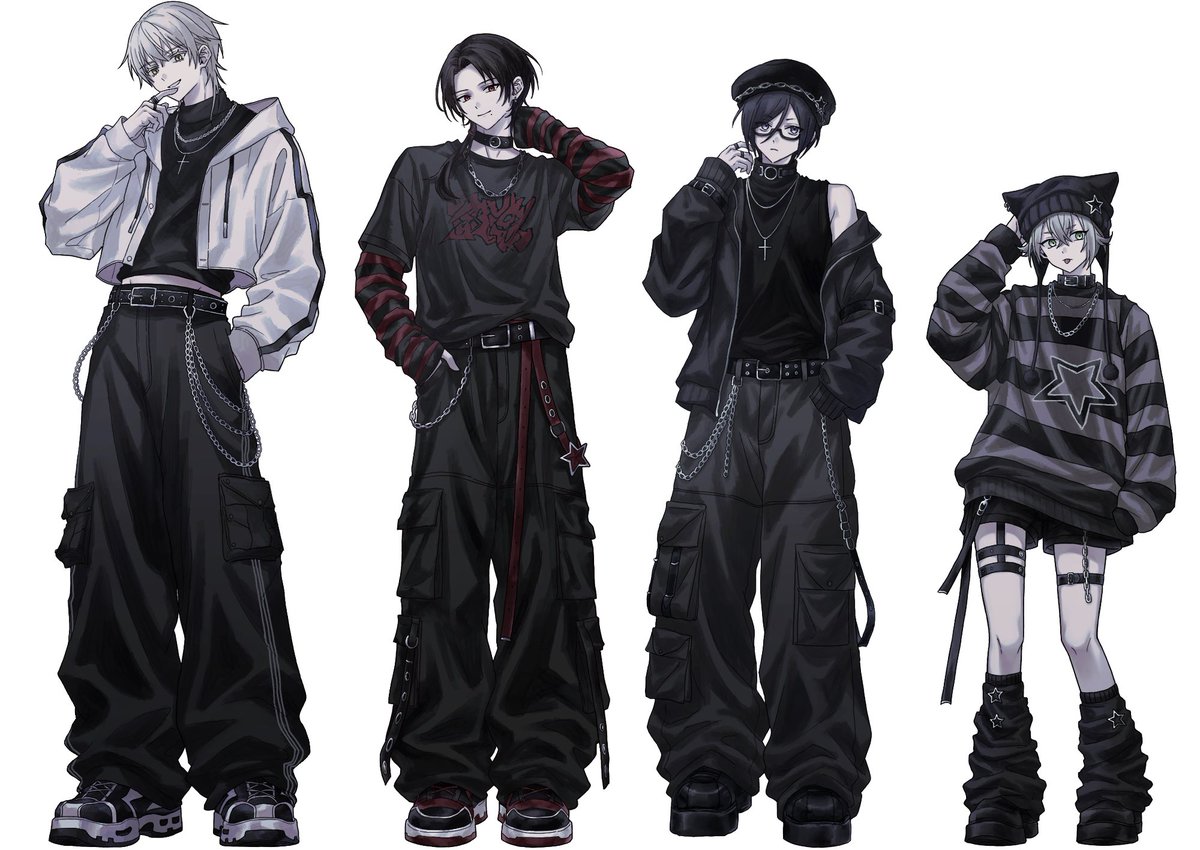 _404ks's tweet photo. 𝖻𝗅𝖺𝖼𝗄 𝗌𝗍𝗒𝗅𝗂𝗇𝗀🖤

10/11の閃華でアクスタになります
お品書き、実物写真等は後日！ https://t.co/gnSjzfaA18