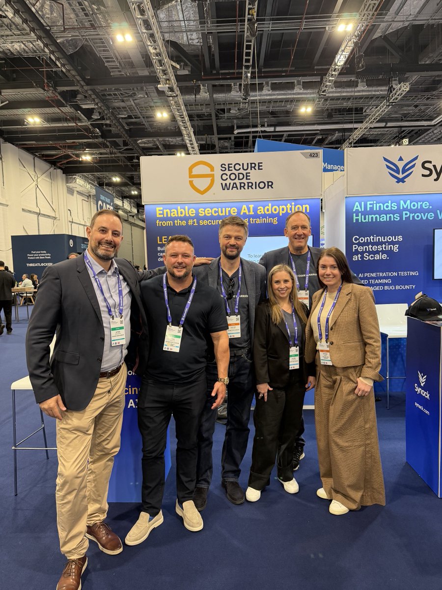 SecCodeWarrior's tweet photo. Stop AI software risk at the source. That was the convo all week in London at #GartnerSEC. Thanks to all those who stopped by! AI may write code, but skill secures it. SCW helps devs review AI-generated code with confidence &amp; measure real behavior change. Message us to learn more https://t.co/JBP4liBNlS