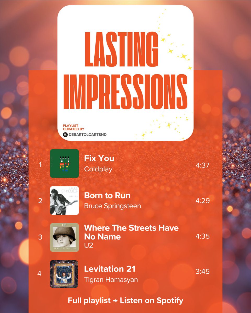 DPACND's tweet photo. Some songs never fade. 🎶

From iconic classics to unforgettable favorites, Lasting Impressions celebrates music that continues to stand the test of time.

🎧 Listen on Spotify: https://t.co/sqcjt09VJL https://t.co/qjVXOawZAP