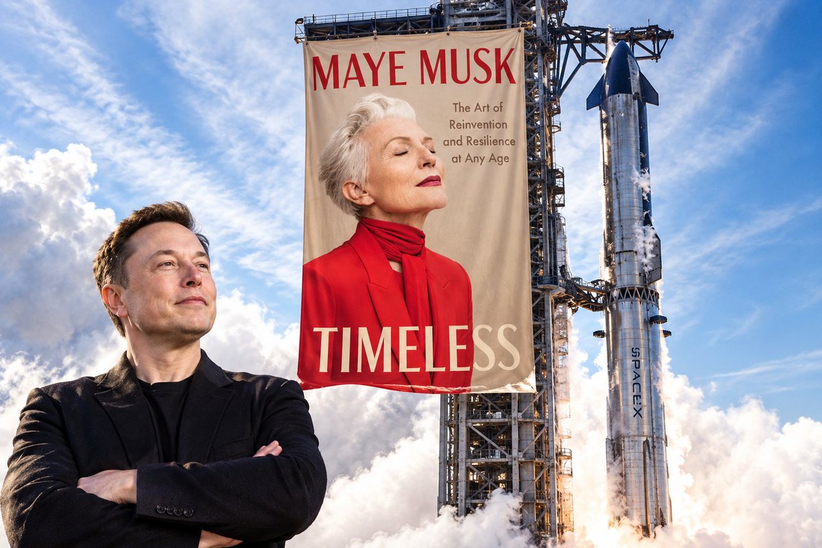 MuhammadUs2516's tweet photo. @mayemusk Salute to the mother who nurtured a dreamer, encouraged a visionary, and raised a man the world knows today.
*Salute to Maye Musk.”* https://t.co/LmZ5CZEbVL