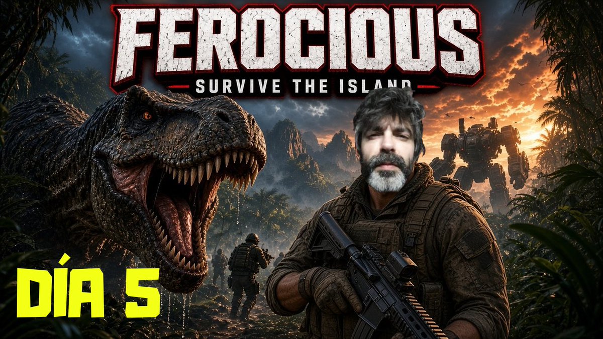 ALEX2047tv's tweet photo. No es JURASSIC PARK Survival ...

Pero Ayer nos cruzamos con un TIRANOSAURIO REX

A mi...me sirve 😄

Vamos con el Capítulo 5 ... Ya mismo

(1 de 2) https://t.co/lqEuKmQCCI