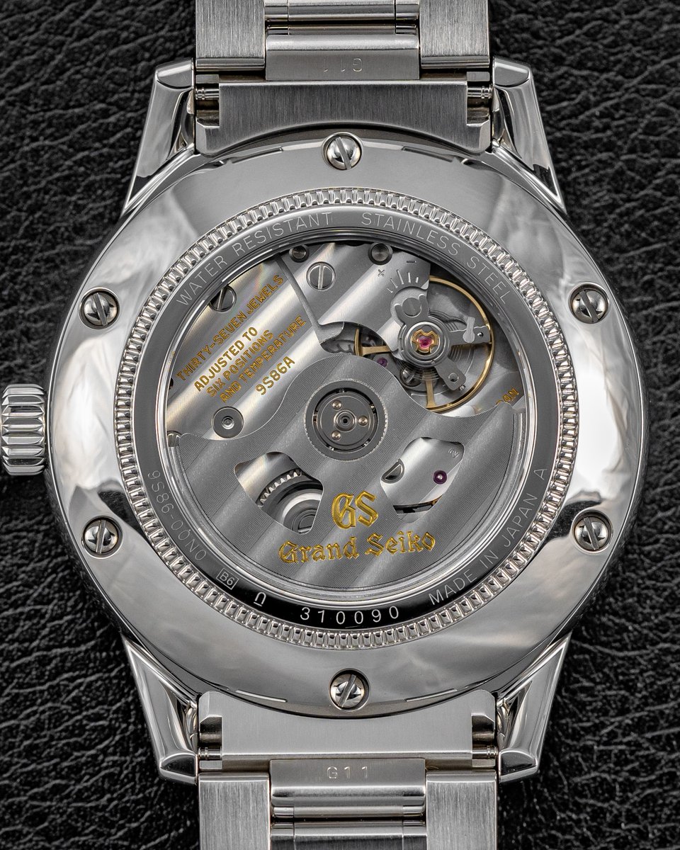 baldassarreted's tweet photo. The Grand Seiko SBGJ273 “Yuka Momiji” is a great example of how an expressive dial can actually make the brand’s finishing even more noticeable.

Its striated red dial takes inspiration from traditional Japanese lacquered floors reflecting the vivid colors of autumn leaves. The texture creates an impressive range of red tones depending on the light and gives the watch considerably more depth than you might expect from a single-color dial.

What makes the SBGJ273 particularly interesting is how that bold backdrop plays against Grand Seiko’s typically precise finishing. The Zaratsu-polished case and contrasting brushed surfaces are complemented by the mixture of finishing techniques across the dial details. The contrast between the expressive dial and precise finishing is a big part of what makes this watch work.

That attention to detail continues through the caseback with the finishing applied to the movement components. It adds another area to appreciate on a watch that already offers plenty to explore from the front.

It’s an intricate take on Grand Seiko’s design language and one that really benefits from being seen up close.