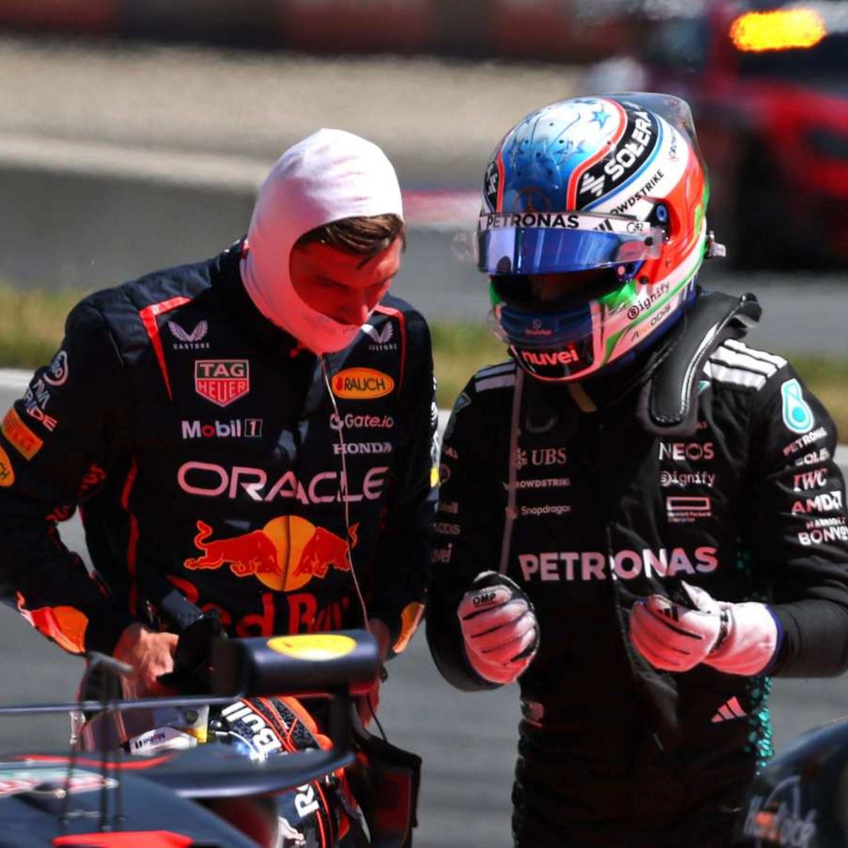 MaxArgento33's tweet photo. El año pasado cuando Antonelli se llevó por delante a Max Verstappen, lo cual le costó un mundial. Max dijo que son cosas de las carreras y que no pasa nada.

Ahora el maricon de Norris que estaba haciendo una carrera de mierda y no pelea por nada dice que Franco no merece estar en la F1 por un accidente.

Está claro la clase de persona que es Norris, no hay justificación para lo que dijo.