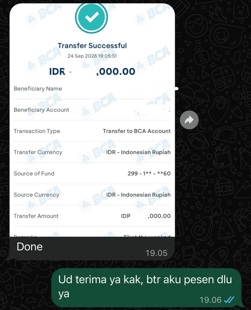 boredtraded's tweet photo. ❌ SOLD OUT ❌
TERIMAKASIH BANYAK untuk semua yang uda percaya dan transaksi tiket konser The Weeknd 🫶

Next, aku buka joki ngewar tiket aja kali ya? 🫢

#wts #wtb #theweeknd https://t.co/lWKhWz0Rqj