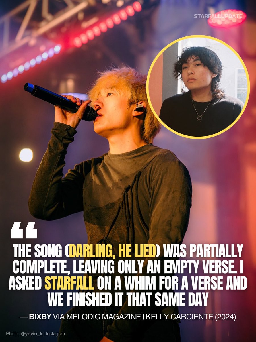 starfallupdate's tweet photo. “the song came together piece by piece. Months after Zac Greer played the guitar during a session, I randomly showed the loop to Joshwa, who then made the beat around it. After a couple of drafts, the song was partially complete, leaving only an empty verse..”

+ https://t.co/Uf6vmBOHMz