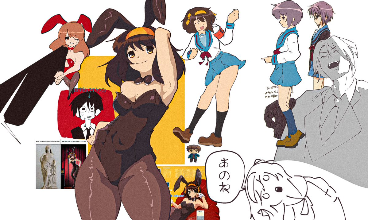 ATokoru's tweet photo. #HaruhiSuzumiya
#涼宮ハルヒの憂鬱 https://t.co/3iK23SxPUP