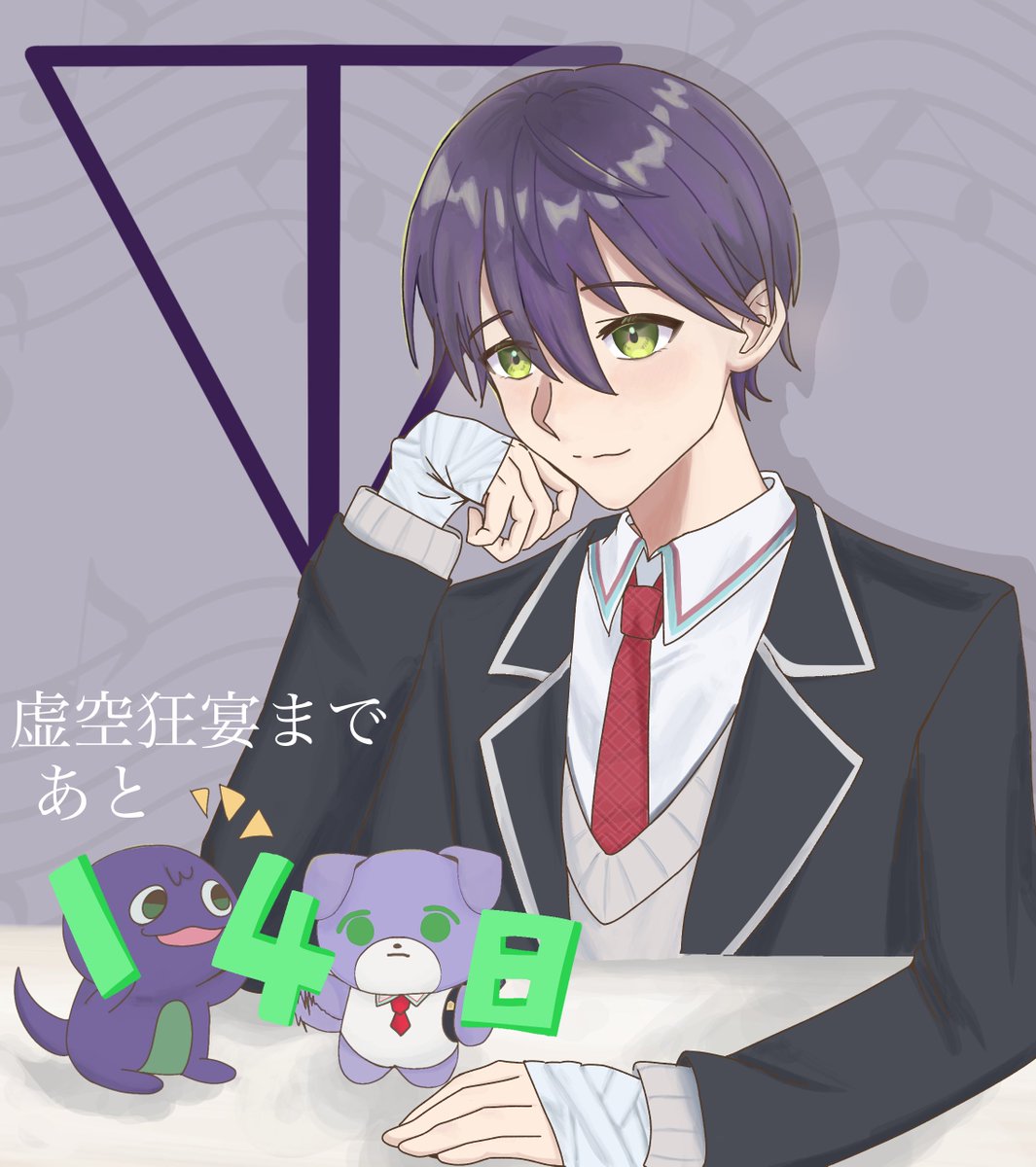 rei_590_rei's tweet photo. 虚空狂宴まであと14日！

＃交流鯖虚空狂宴カウントダウン企画
＃金剛力也像　＃虚空狂宴 https://t.co/R9fkDBt0SZ
