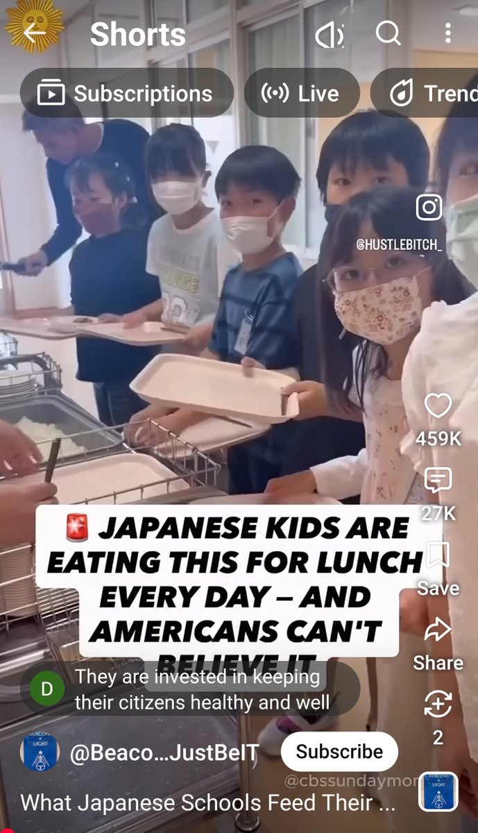 DaveMelton7's tweet photo. If we in here in The USA teach our children from a very young age to eat healthy and respect others like they do in Japan we would see far less Cancer and many other diseases.

#LessSugar
#EatHealthy

https://t.co/HgDo0oHvA6 https://t.co/ChX9W8qwTH