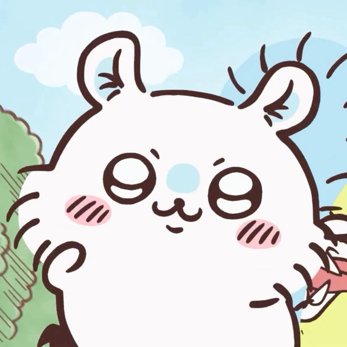 daiikom's tweet photo. momonga from chiikawa is a prospit thief of life ! https://t.co/e6oa9YdUHW