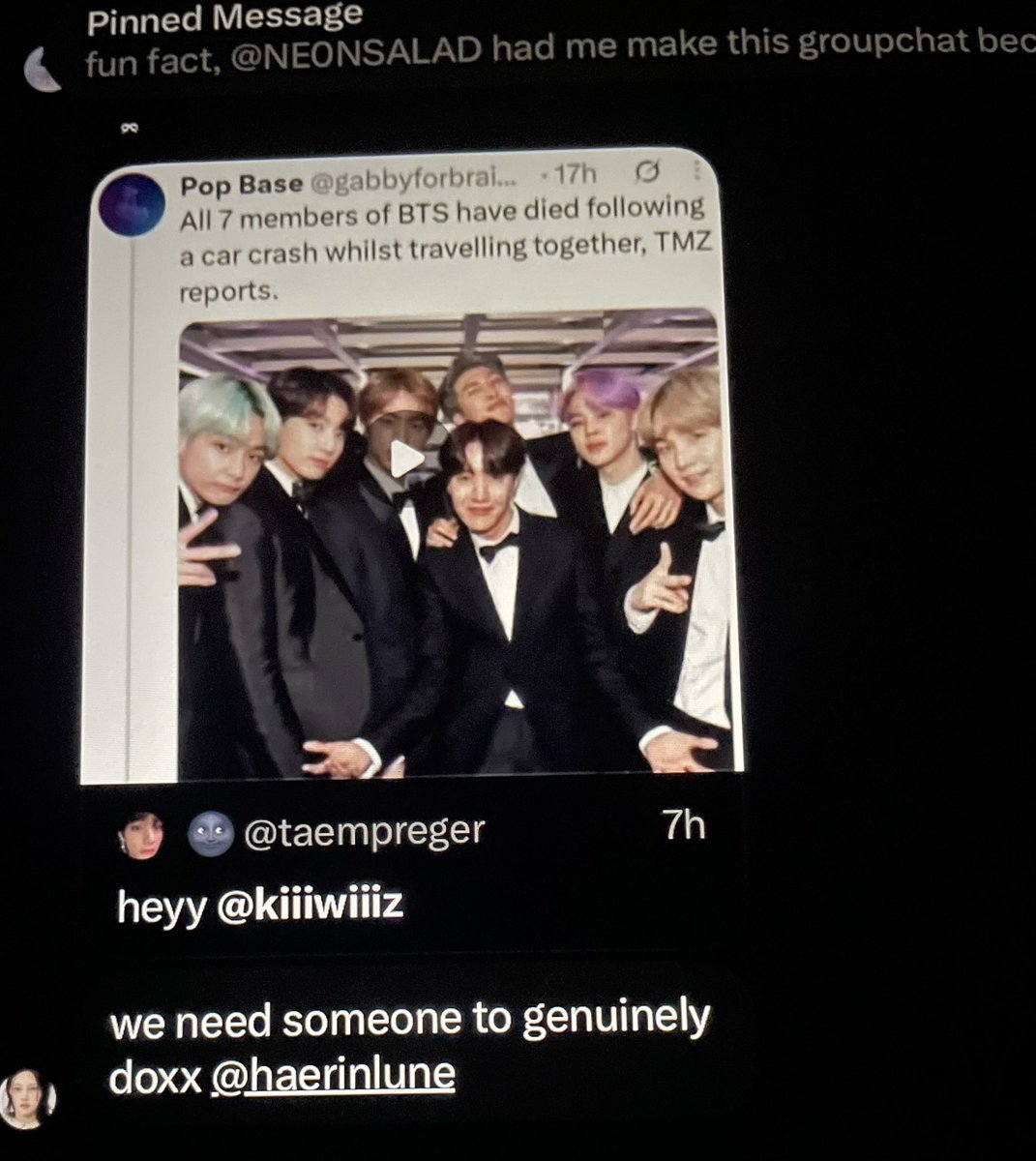 haerinlune's tweet photo. Idk why kpop fans forget that d0xxing is a literal crime😭 like yes I will report you to the police https://t.co/dV7qZV7GUI