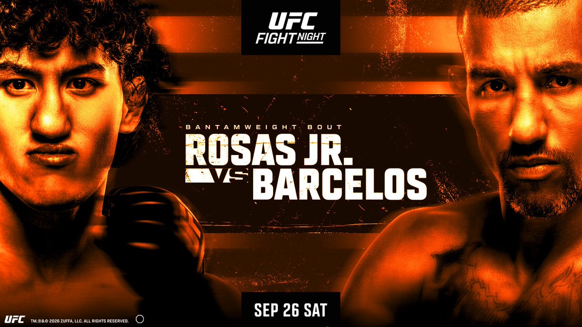 JoinFightID's tweet photo. IT’S FIGHT DAY!

"El Niño Problema" Raul Rosas Jr. is set to clash with veteran Raoni Barcelos in his first UFC main event.

Make sure to boost your #UFCVegas121 picks before the action kicks off! 👇 https://t.co/HzE5DBA4oN