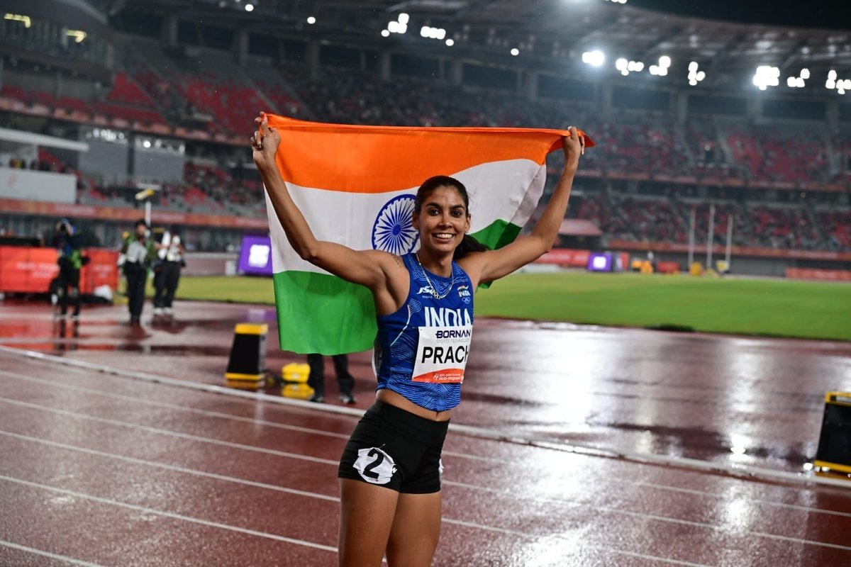 achyuta_samanta's tweet photo. Another proud moment for India and our KIIT & KISS family. My lovable KIITians Sawan Barwal, Tajinderpal Singh Toor and Prachi Choudhary have won three more medals for India—two Silver and one Bronze—at the 20th Asian Games in Aichi-Nagoya, Japan.

Sawan ran the Men’s Marathon in 2:11:37, setting a new national record and bringing India a medal in this event after 44 years. Tajinderpal won Silver in the Men’s Shot Put with a throw of 20.64m. He has now won a medal at three Asian Games in a row, including Gold at the last two. Prachi won Bronze in the Women’s 400m, clocking 53.21 seconds.

Our KIITians have now won six medals for India at the 20th Asian Games—three Silver and three Bronze, across five individual events and the mixed 4×400m relay. I hope many more will follow.

My congratulations to all our medal winners, and my good wishes to those still competing in Japan.