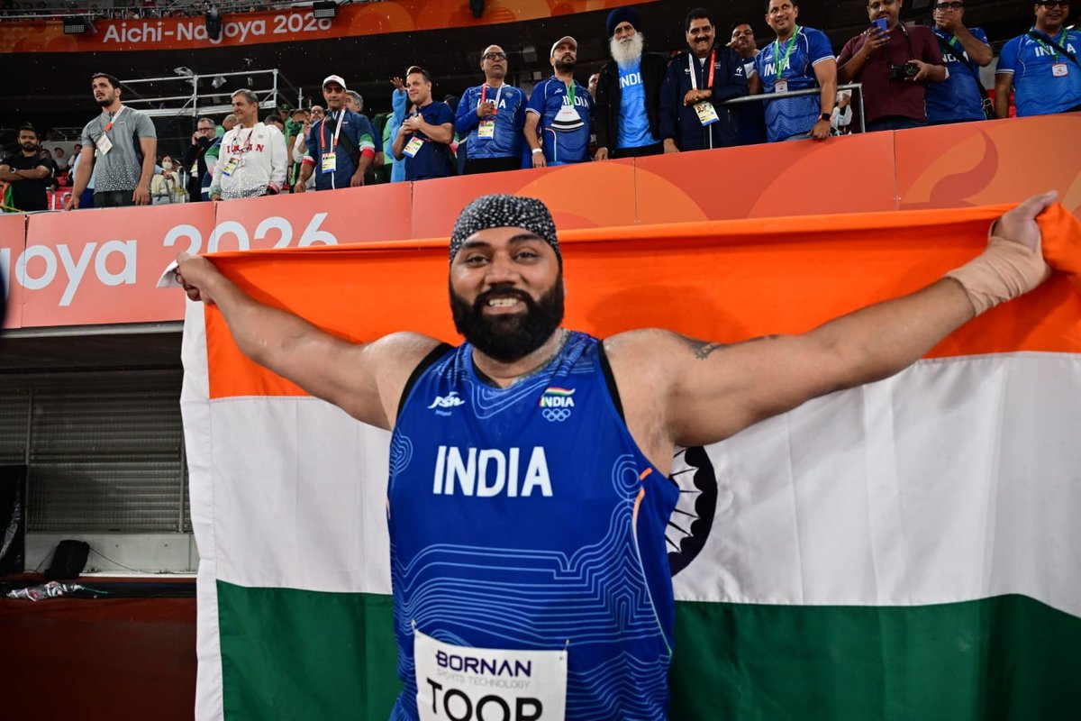 achyuta_samanta's tweet photo. Another proud moment for India and our KIIT & KISS family. My lovable KIITians Sawan Barwal, Tajinderpal Singh Toor and Prachi Choudhary have won three more medals for India—two Silver and one Bronze—at the 20th Asian Games in Aichi-Nagoya, Japan.

Sawan ran the Men’s Marathon in 2:11:37, setting a new national record and bringing India a medal in this event after 44 years. Tajinderpal won Silver in the Men’s Shot Put with a throw of 20.64m. He has now won a medal at three Asian Games in a row, including Gold at the last two. Prachi won Bronze in the Women’s 400m, clocking 53.21 seconds.

Our KIITians have now won six medals for India at the 20th Asian Games—three Silver and three Bronze, across five individual events and the mixed 4×400m relay. I hope many more will follow.

My congratulations to all our medal winners, and my good wishes to those still competing in Japan.
