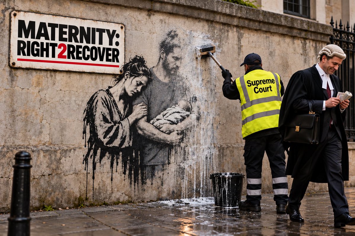 BoWynStorm's tweet photo. Made with AI. But the reality is very real.
The Government has an opportunity to correct this injustice.
Second-class patients. Secondary victims.
Accountability must start with restoring the rights of those who have already been harmed — and who are still suffering now.

@maternityR2R @YvetteCooperMP @DHSCgovuk