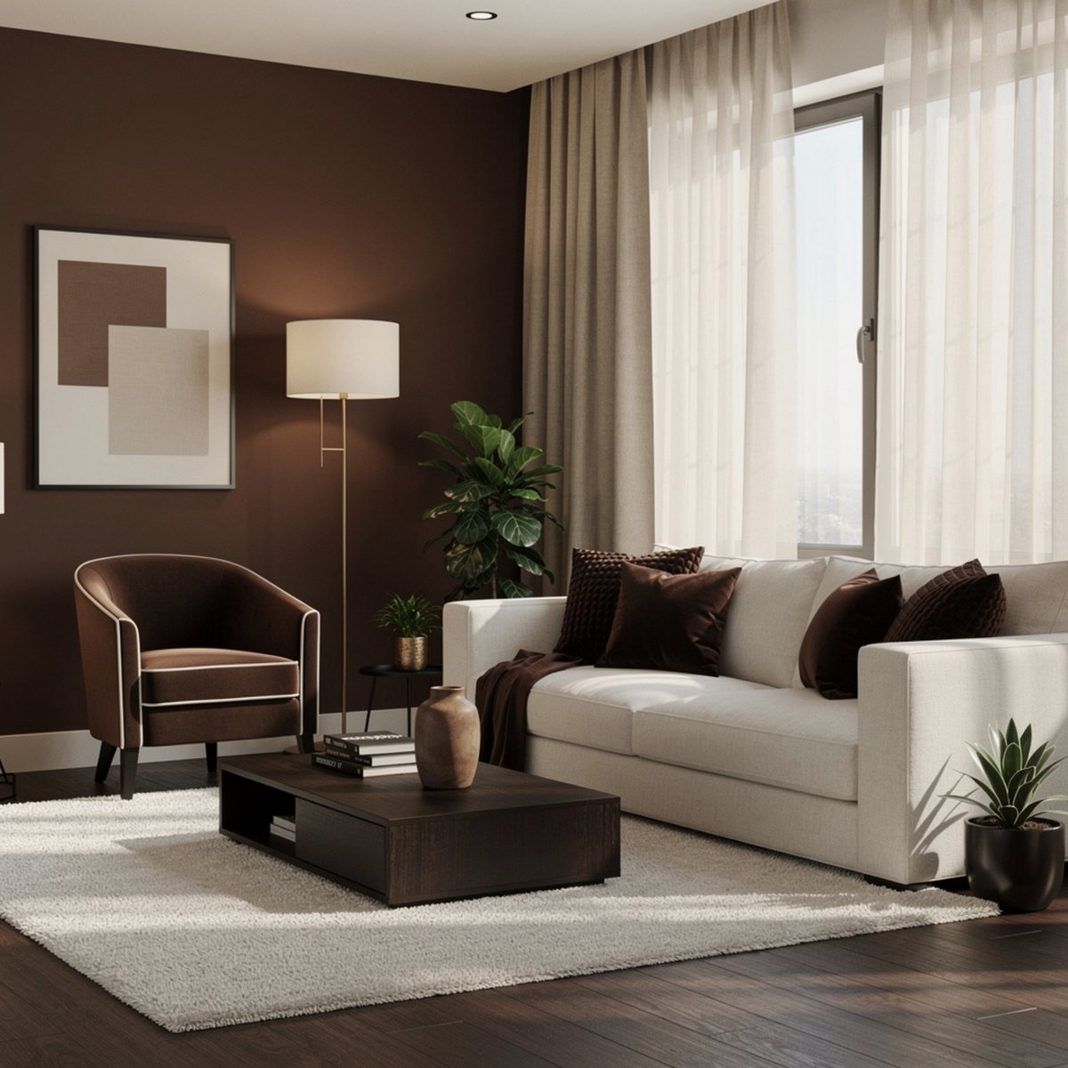 AmoreInteriors's tweet photo. 🤎 Chocolate brown &amp; Ivory — timeless, warm, and effortlessly elegant.

A beautiful pairing that brings depth, softness, and sophistication to any space. ✨

#AmoreInteriorsCollective #HomeDecor #InteriorDesign #TimelessDesign #HomeStyling https://t.co/hlukN9LSWF