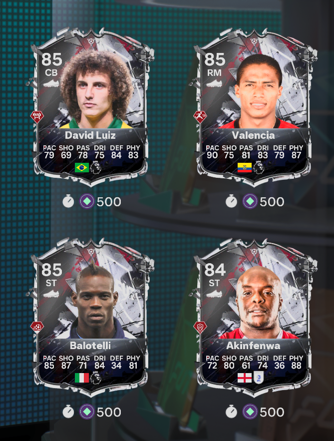FUTWIZ's tweet photo. Torn between Luiz, Valencia &amp; Balotelli 🤔

Anyone tried any? https://t.co/BOkf72Jcuv