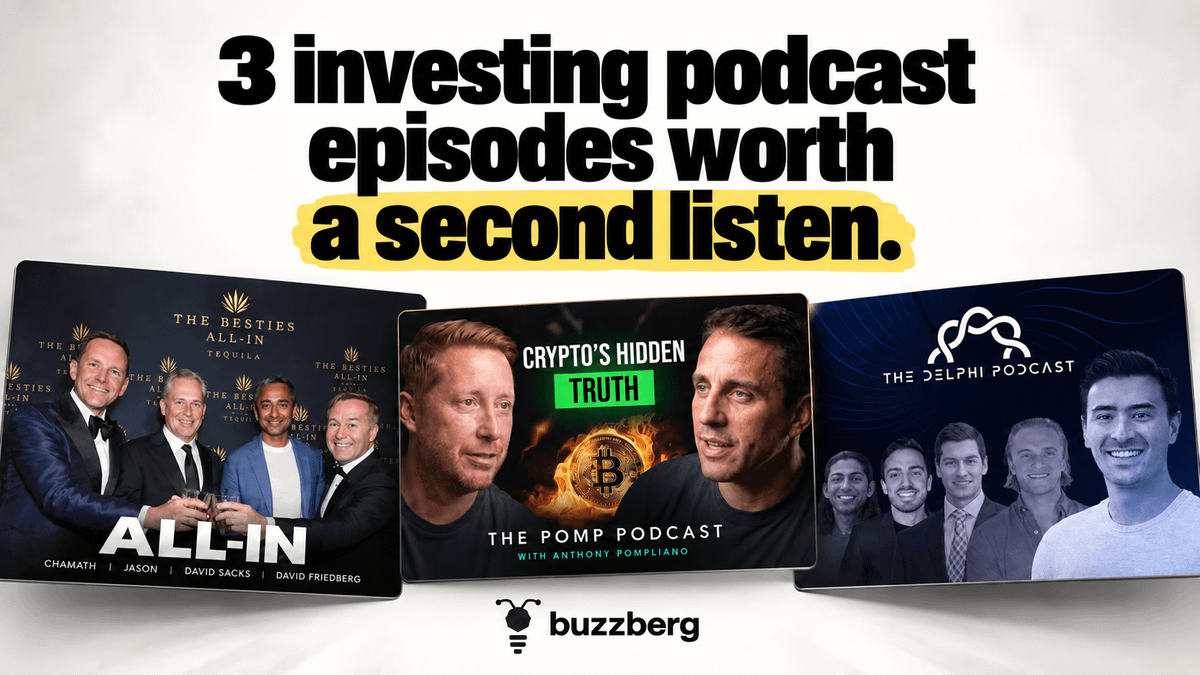 buzzberg_ai's tweet photo. One All-In stock call gained 107%

We checked the ideas behind standout calls from @theallinpod, @Delphi_Digital and @APompliano pods - and how their broader records compare

The calls, the reasoning, the receipts 👇

🧵