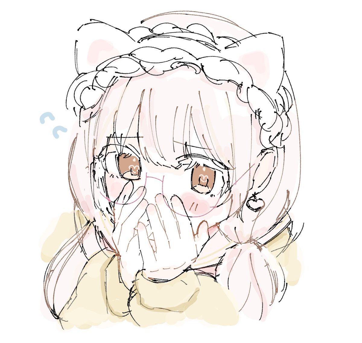 utuki_aoto's tweet photo. ラジオ聞きながら書いてたあせあせすとこさん https://t.co/dzAHIfJCnf