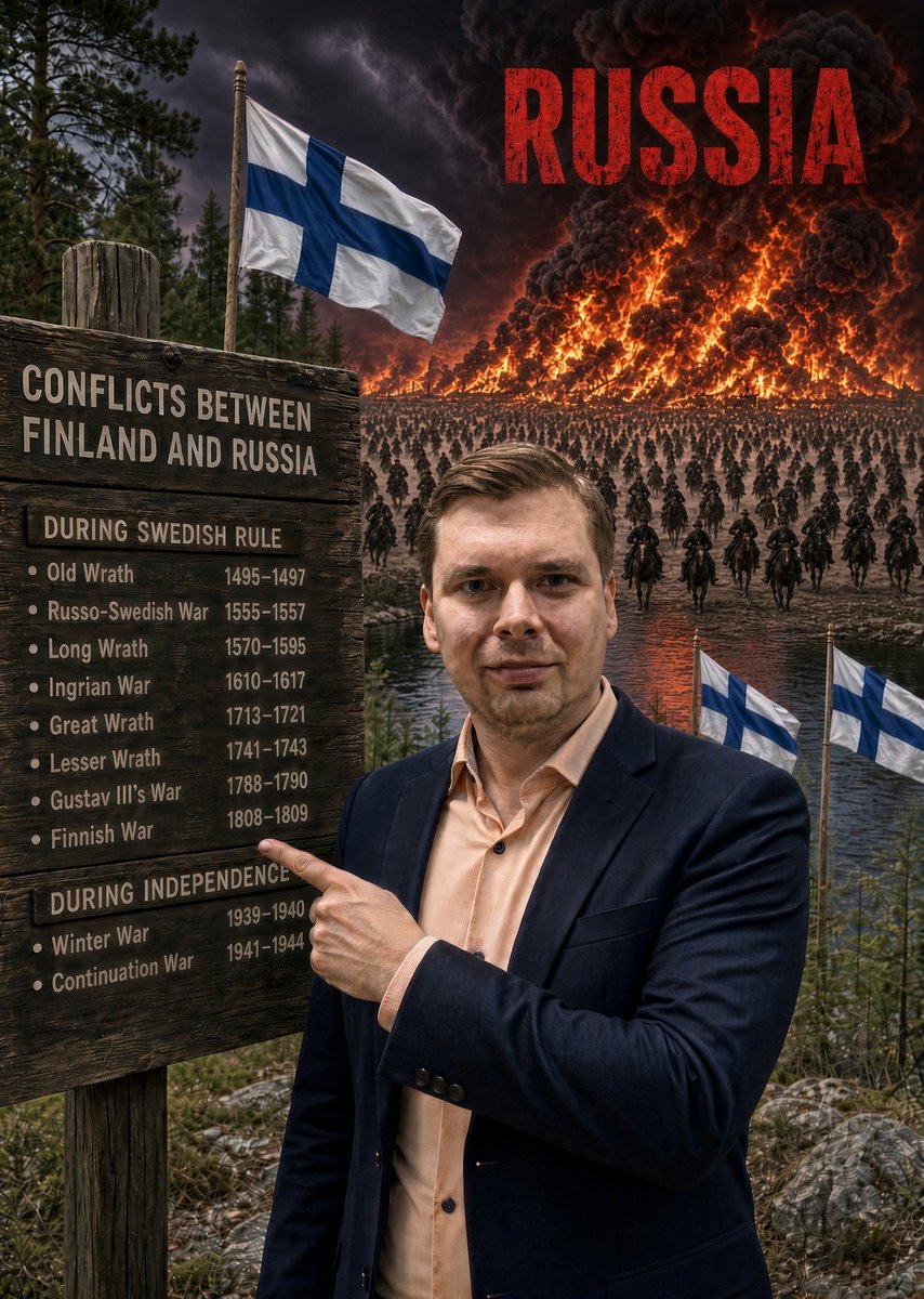 mjlith's tweet photo. I'm Finnish and Russia is our historical enemy and the only real military threat. https://t.co/jVR9jvXtnX