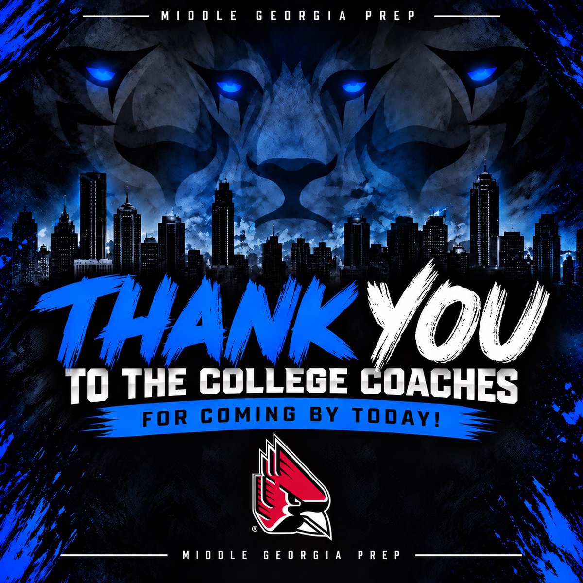 middle_prep's tweet photo. Thank you to Ball State University for stopping by MGP today!

#MGP #TheⓂ️ https://t.co/NIyC5kU4Sm