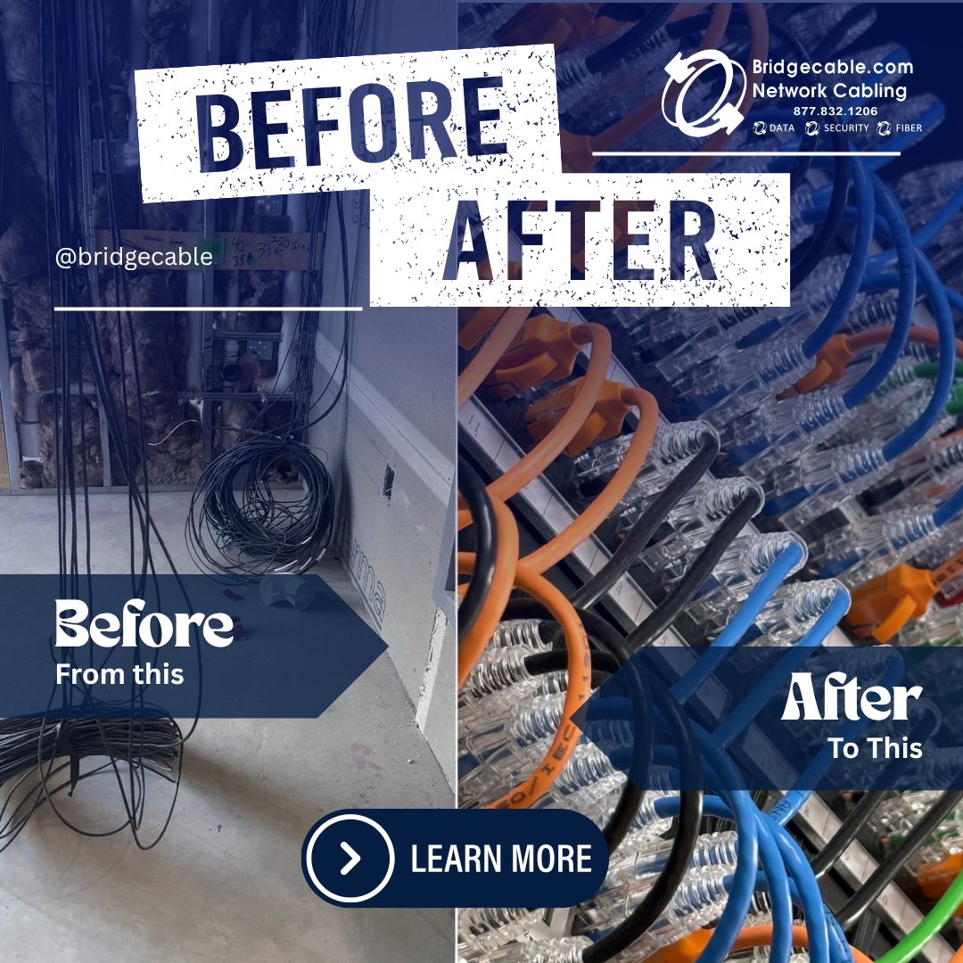 bridgecable's tweet photo. Before ➡️ After 🔥 Our crew turned this IT cabinet chaos into a clean, professional setup. Function meets form. 🔌

https://t.co/06BLzGyRhj

#CableManagement #ITInfrastructure #StructuredCabling #BridgeCable #NetworkCabling https://t.co/PbMoivGNol