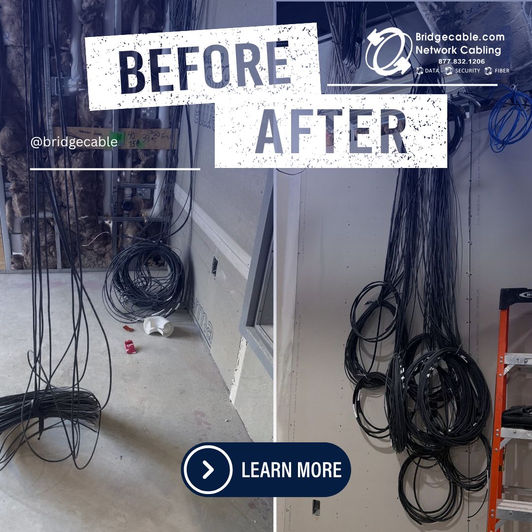 bridgecable's tweet photo. Before ➡️ After 🔥 Our crew turned this IT cabinet chaos into a clean, professional setup. Function meets form. 🔌

https://t.co/06BLzGyRhj

#CableManagement #ITInfrastructure #StructuredCabling #BridgeCable #NetworkCabling https://t.co/PbMoivGNol