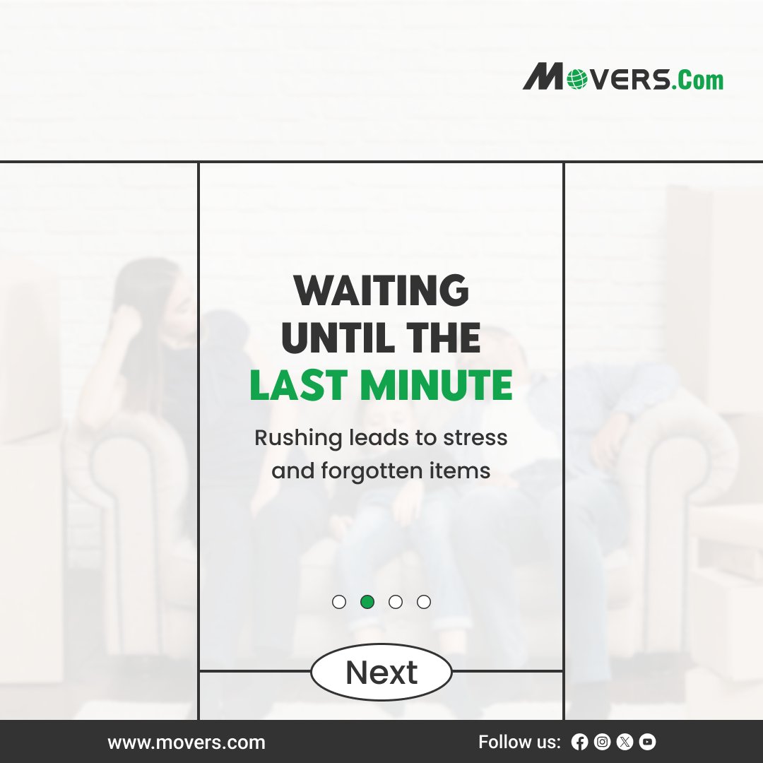 MoversCom's tweet photo. Moving day is much easier when you avoid a few common mistakes before they happen.
Get expert moving tips, and compare movers for free at https://t.co/mxhSsSZURo.
#MoversCom #MovingTips #MovingChecklist #MovingMistakes #FamilyMoving #MovingDay #MovingGuide #PackingTips https://t.co/EAasz9YcwW