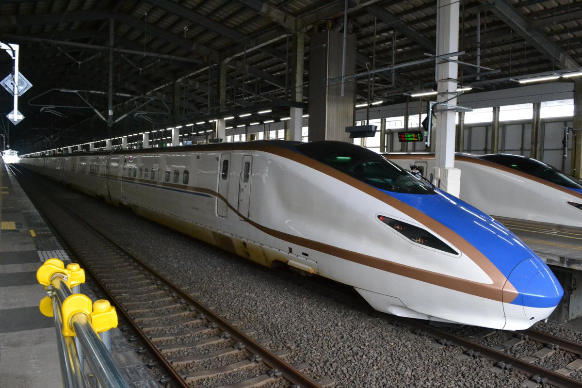 ujw2hp's tweet photo. 9/26 新潟駅
上越新幹線E7系
#新潟
#E7
#上越新幹線 
#撮り鉄 https://t.co/tv2McltWoG