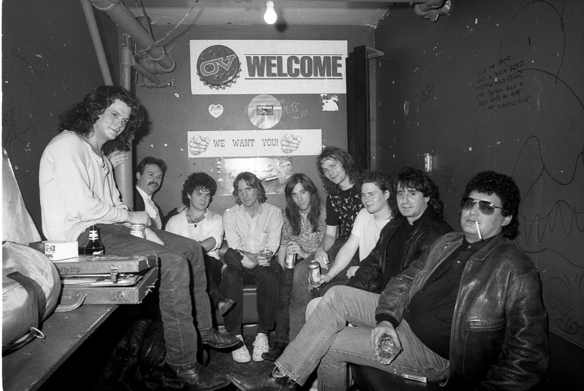 thehipofficial's tweet photo. These guys backstage at the Horseshoe had no idea that, 30+ years later, they’d be inducted into the @CSHFmusic at @masseyhall…

See you at 7:30pm in person, or watch worlwide via Amazon Music Twitch / app. Or Prime Video in Canada. Info and tickets at https://t.co/LDRO7YZibh https://t.co/FOWCXfbK6t