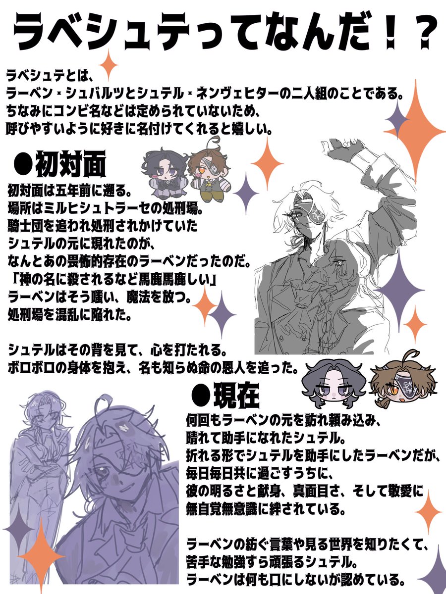 _X_xx_period_'s tweet photo. これ読んだら二人について大体理解できます👍🏻

#神の名における落園 https://t.co/c1hX66BZ6T
