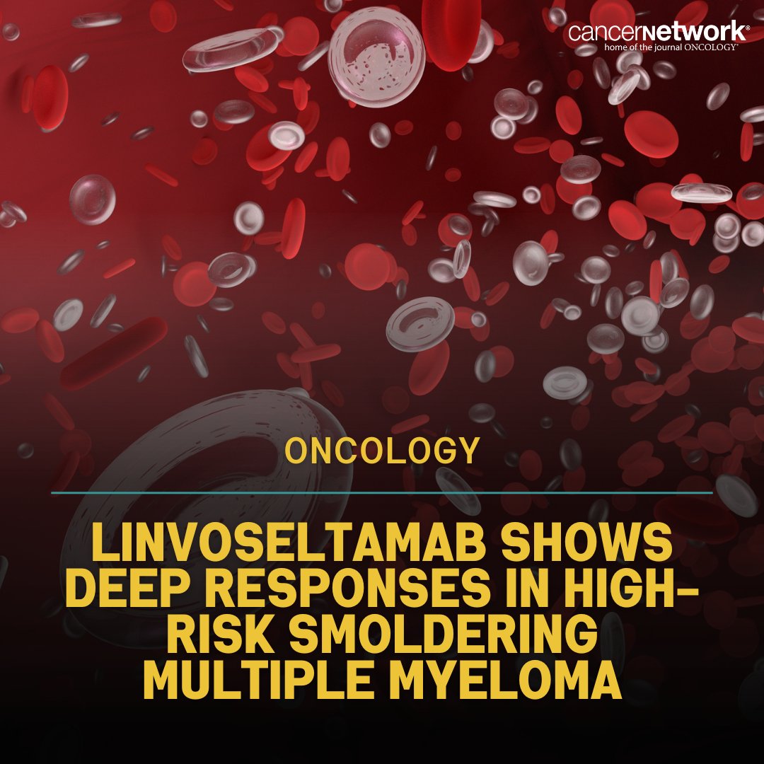 CancerNetwork® (@CancerNetwrk) — #IMS26 — LINKER-SMM1 data slide