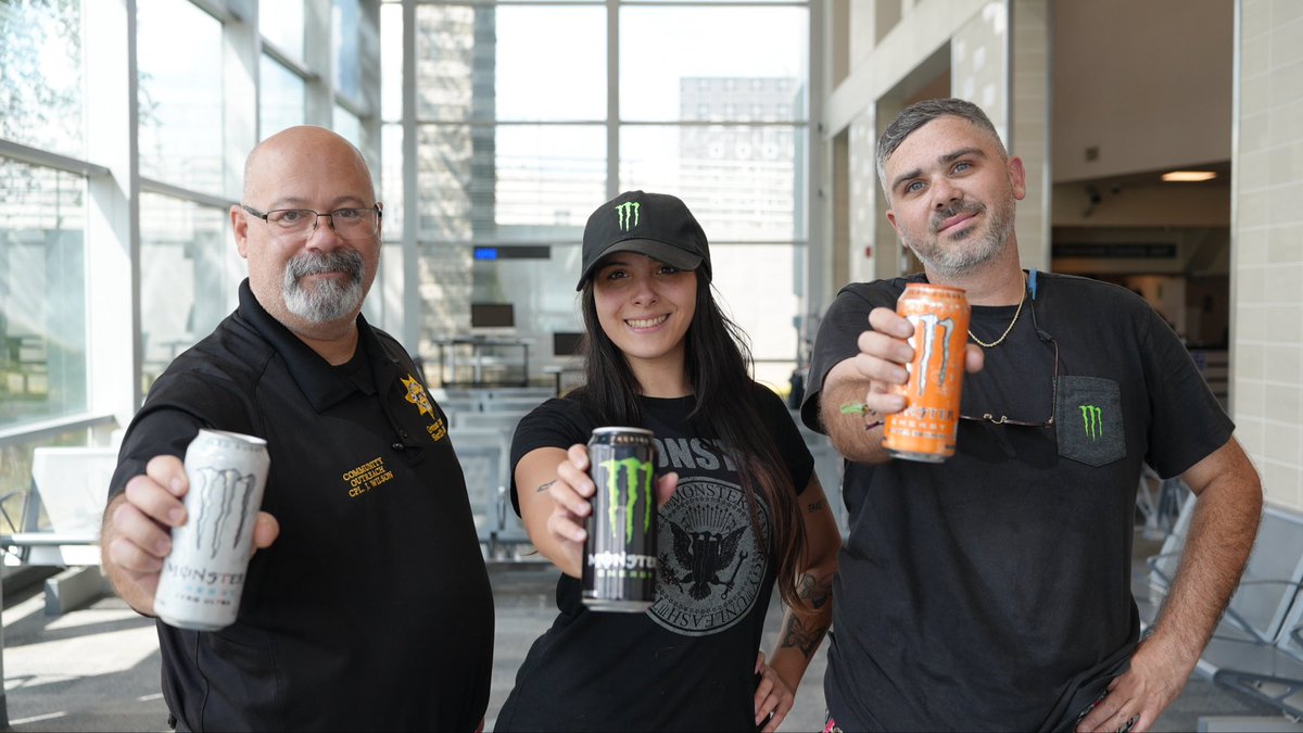 GwinnettSO's tweet photo. A big thank you to Monster Energy for their ongoing partnership with the Gwinnett County Sheriff’s Office!

We appreciate their ongoing product donations and the thoughtfulness behind their continued support of our team.

Thank you for being a valued community partner! https://t.co/ZgTAelbzY0