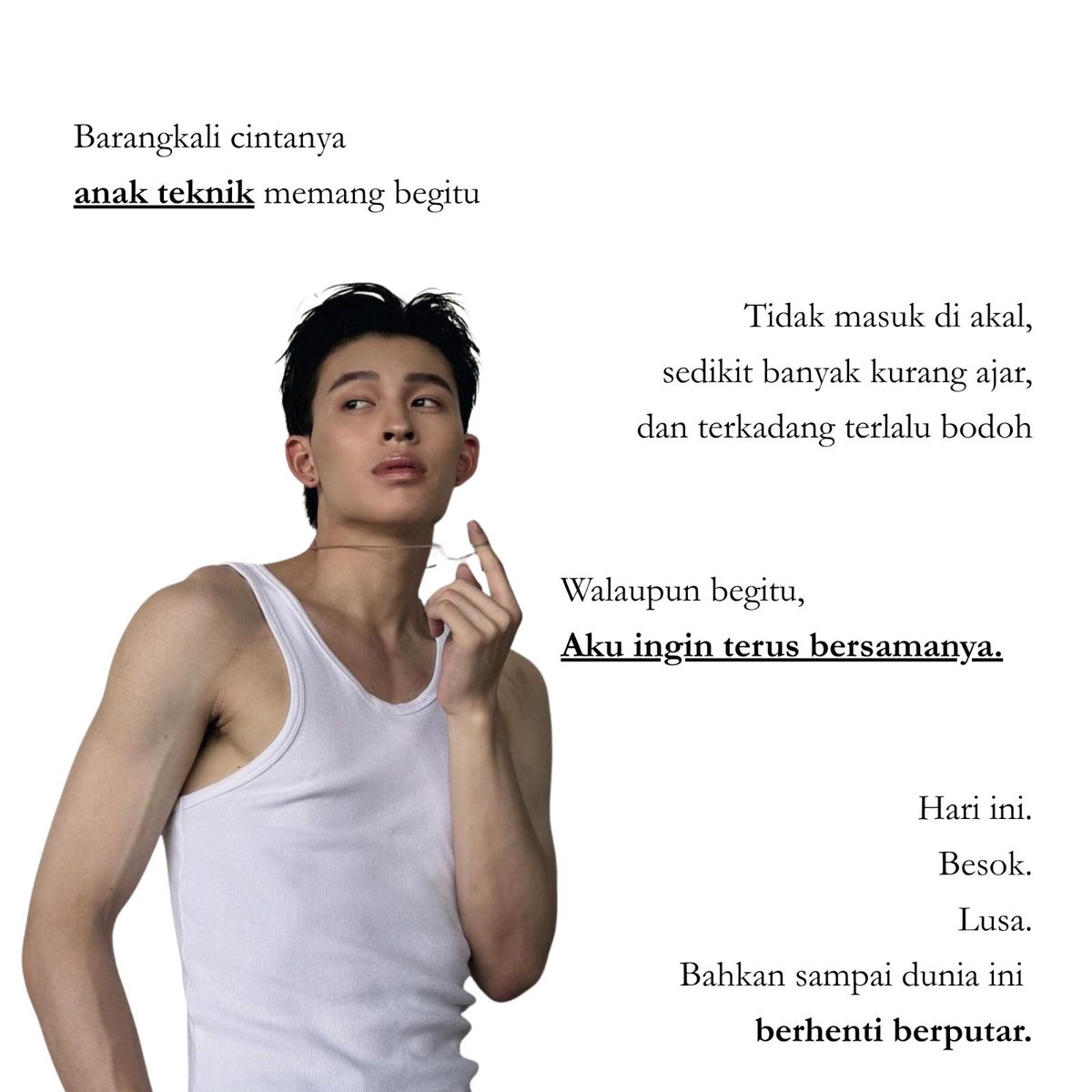 narateksip's tweet photo. #pondphuwin au ; barangkali cintanya anak teknik memang begitu. https://t.co/QYY4zRTPWX