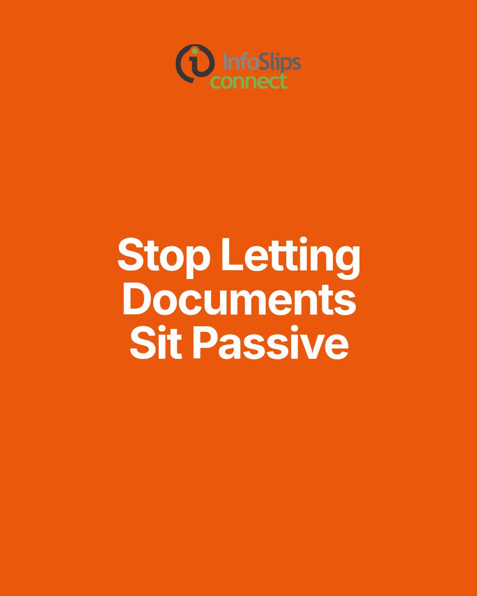 InfoSlipsCT_CA's tweet photo. Why let documents stay passive?

Embedded prompts turn required reads into action moments before support tickets pile up. That means fewer avoidable calls, faster decisions, and more value from the documents customers already open.

https://t.co/hAzbd4n3Rx #InfoSlips https://t.co/VBuVGJ5H1h