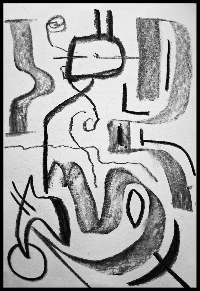 sodelafo's tweet photo. Mr Catkins Slinking Onto the Metro at Rush Hour.
#CharcoalSketch #pareidolia #superconscious #abstractexpressionism #artislove #artismedicine https://t.co/jy74smfGIv