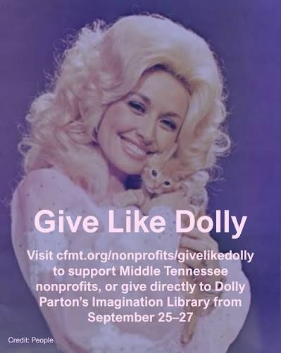 Rachaelga1's tweet photo. Crye-Leike 423-756-0771. #DollyDay is an opportunity to celebrate Dolly Parton and her philanthropy.
#give #donate #maketheworldabetterplace #literacy #children #chattanooga #925 https://t.co/w1Se3URhil