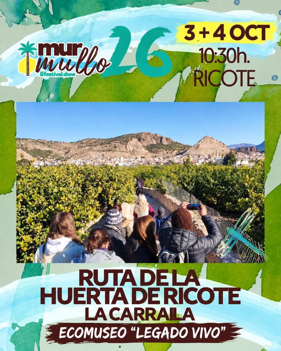 laCarraila's tweet photo. La Asociación Cultural «La Carraila», a través del Ecomuseo «Legado Vivo», participa en el Murmullo Festival Slow 2026 con DOS PAUSADOS PASEOS INTERPRETATIVOS.

📅 Sábado y domingo · 03-04/10/2026
🕥 10:30 a 12:30 

👉 INFORMACIÓN E INSCRIPCIONES:
https://t.co/tXKDHTBdsv https://t.co/PrbzxzPk3P