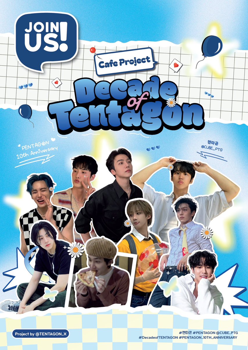 TENTAGON_X's tweet photo. Grab a cup and join us!

𝐋𝐞𝐭’𝐬 𝐜𝐞𝐥𝐞𝐛𝐫𝐚𝐭𝐞 𝐨𝐮𝐫 𝟏𝟎𝟏𝟎𝟏𝟎 𝐭𝐨𝐠𝐞𝐭𝐡𝐞𝐫

★彡 #DecadeofTENTAGON 彡★

📍@CilicT Samyan, BKK
📅 10-11.10.26

giveaway, activities and more waiting inside🎁

#PENTAGON_10TH_ANNIVERSARY 
#펜타곤 #PENTAGON

@CUBE_PTG @nakedxproud https://t.co/44TycwlXKR