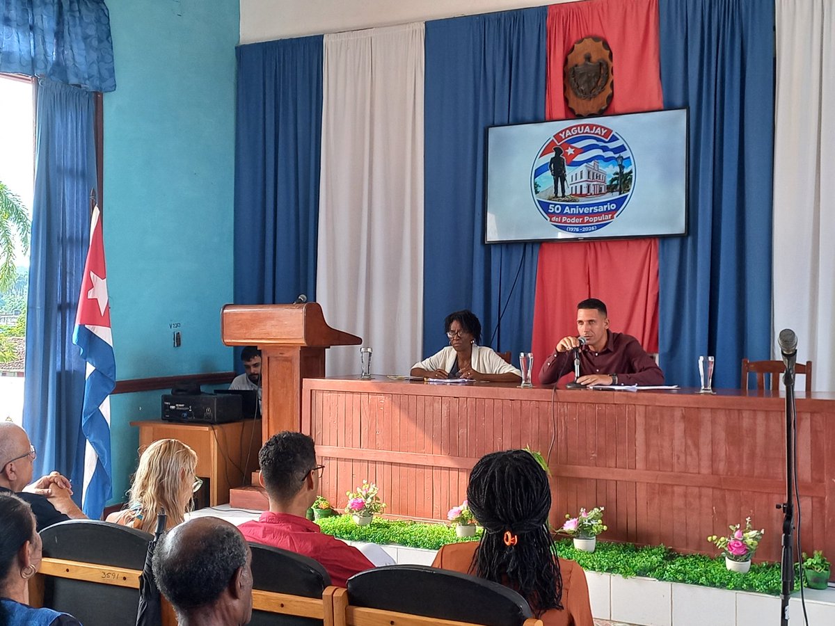 lrmt66's tweet photo. Asamblea de Gobierno en #Yaguajay hoy sábado desde #SanctiSpíritusEnMarcha, y en su Teigésimo Séptima Sesión Ordinaria. https://t.co/khbOoyqNDa