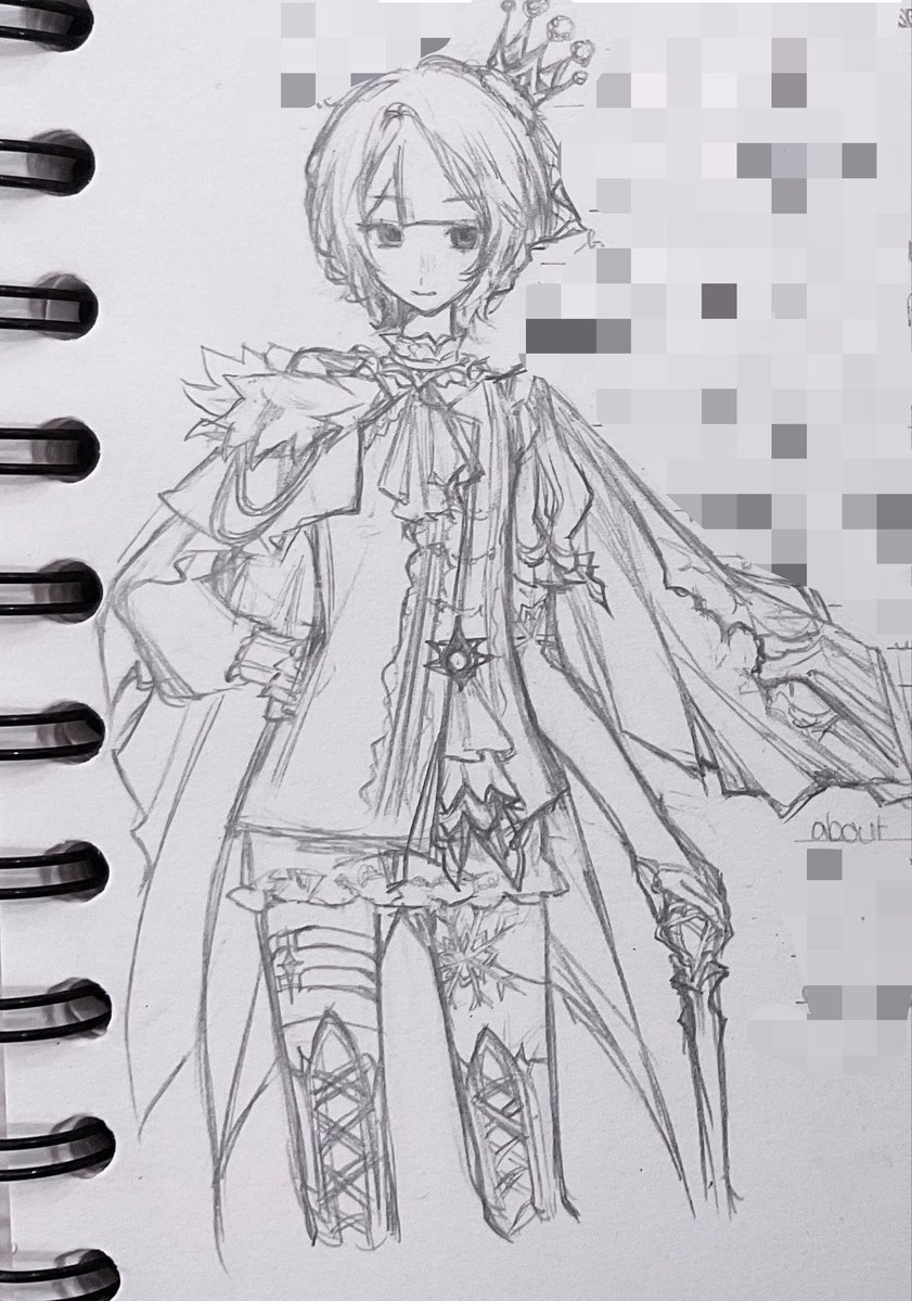 otakuscara's tweet photo. i revamped my genshin oc yay  （＾ω＾） https://t.co/Kb7cgVf1l2