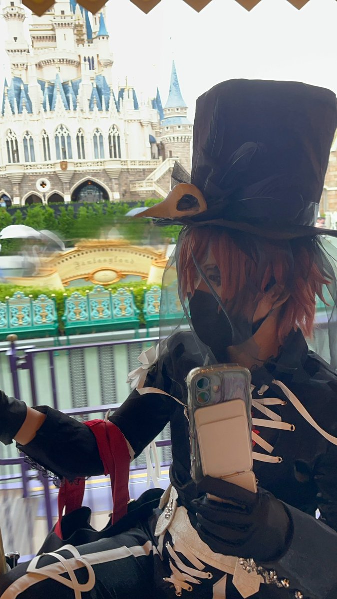 ricchan_cos's tweet photo. 今日は❤️👻でインパ🕸

お友達が沢山撮ってくれた♡！

かっこいい♠️👻とお写真撮れて嬉しすぎた、、

#Dハロ仮装2026
#Dハロツイステ仮装 https://t.co/mJgcvZAk5L